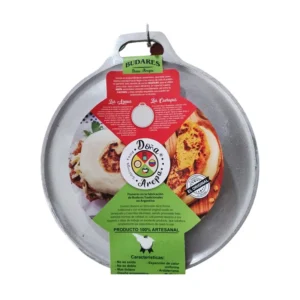 Budare tradicional venezolano para hacer arepas, utensilios cocina venezolana Uruguay